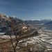 Schöner Tiefblick vom Aussichtssporn