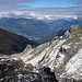 Dalla vetta vista verso la Valtellina
