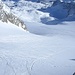 Abfahrtsspuren am Hallstätter Gletscher          [http://www.matthias.hikr.org Home]
