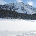 Il lago sovrastato dal Monte Roggione 2.361m