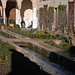Innenhof des Sommerpalastes auf der Alhambra (Generalife)