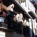Gasse im Viertel Albacín in Granada