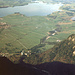 Blick vom Säuling (2048m) zum Forggensee u. Neuschwanstein
