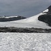 Aufstieg am Rande des Gletschers (Spur)