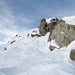 Fussaufstieg zum Gipfel des Chli Leckihorn