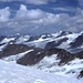 schöner Blick vom Hintereisjoch auf die südlichen Ötztaler Alpen