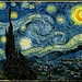 <b>"Notte stellata" - Vincent Van Gogh, 1889</b>.