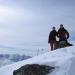 Auf dem Gipfel des Piz Bles 3045m mit Steinmann