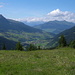 Ausblick Oberhalbstein talauswärts