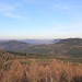 Lampertstein, Ausblick auf die Festung Königstein, den Pfaffenstein, dahinter der Lilienstein