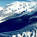Gletscherbruch des Unteren Theodulgletschers mit Monte Rosa