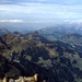 Blick nach Norden,rechts der Wilde Kaiser