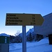 Start bei eisiger Kälte am Infozentrum Alpenpark Karwendel in Hinterriß.