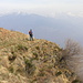 oberhalb Porera, am Grat des Pizzo Leone mit Sicht gegen die Verzascer-Berge