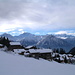 Bis am Mittag lag die Riederalp noch unter einer Hochnebelschicht, währenddem die südlichen Walliser Alpen in der Sonne waren