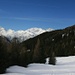 Blick im Aufstieg zu den Stubaier Alpen