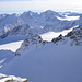 schöne Stubaier Berge: Östliche Seespitze und die Ruderhofspitze im Süden