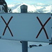 in der Fuorcla Zuort. Gut zu wissen: Schneeschuhlaufen ist im Nationalpark nicht explizit verboten ;-)
