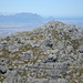 Erster Gipfel im Vordergrund, im Hintergrund Tafelberg, Lions Head und Kapstadt