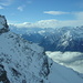 Wolken am Mont Blanc
