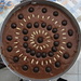 la torta prima della cottura: chissà se le praline di cioccolato con chicco di caffè si scioglieranno?...mi piacciono gli esperimenti!