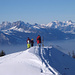 ... und damit der letzte Gipfel erreicht!
Im Hintergrund die wohlbekannten Voralpen mit Sichelchamm, Gamsberg SO Flanke, Alvier-Gauschla, Alpstein