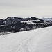 Blick auf Hängst, Napf und - rechts im Hintergrund - Fürstein und "Cerro Torre" (Schwändiliflue)