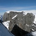 rechts über diesen Schneegrat zum höchsten Punkt vom Chli Spannort 3140m 