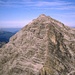 Blick vom Gipfel der Bretterspitze zur Urbeleskarspitze