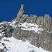 Felsformation auf den S-Grat des Winterstocks