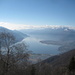 Lago Maggiore mit Locarno und dem Maggia-Delta