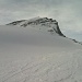Blick vom Anseilplatz auf dem Sonnblickkees (ca. 2700m) auf den Stubacher Sonnblick - der Gipfelaufbau ist steiler als es hier ausschaut.