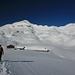 Rifugio Munt de Sennes, hinten der Monte Sella di Sennes