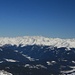 auf dem Monte Sella di Sennes mit Blick nach Norden, etwas rechts der Bildmitte der Großglockner
