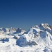 Blick zur Hohen Gaißl, links davon sieht man die Drei Zinnen