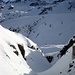 Skiing down from Gemsstock