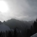Im Aufstieg kämpft die Sonne gegen den Nebel.<br />(Foto von der Reko-Tour am 30. Januar)