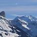 Der Schibengütsch misst sich mit der Wetterhorngruppe.