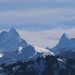 Schreckhorn und Finsteraarhorn