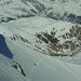 in der Querung auf ca. 3000 m