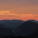 Leuchtendes Abendrot (1) <br />Viele Gipfel vom Habrütispitz bis zum Schnebelhorn.