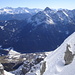 Blick zur Serles; hinten die Zillertaler Alpen