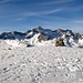 Gipfelankunft Tälligrat 2748m, Sicht zum Galenstock