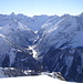 links die Parseierspitze(3036m), Parseiertal und rechts die Freispitze(2884m)