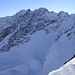 Nordflanke der Hohen Villerspitze(3092m) und der winterliche Schaldersgrat