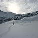 Ob. Frutz Alpe - die Sonne steht über der Mutabellaspitz