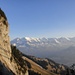 vor unserer Talfahrt ein Blick vom Chrindi auf die Niesenkette