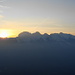 Sonnenuntergang an der Alvierkette I