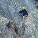 Clean Climbing - hier in der Route Votti (4b)