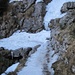 nur wenige vereiste Passagen;<br />hier sogar mit Seilsicherung